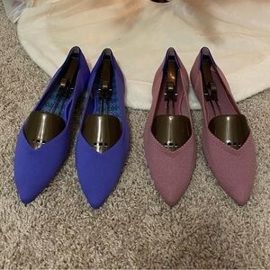 Two-Pair of Rothy’s, Sizes 11.5